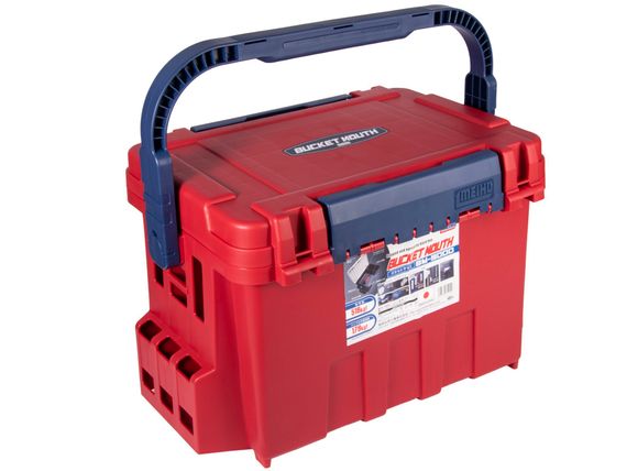 Ящик рыболовный Meiho BUCKET MOUTH BM-9000 Red 540x340x350