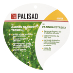 Совок узкий, защитное покрытие, пластиковая рукоятка Palisad