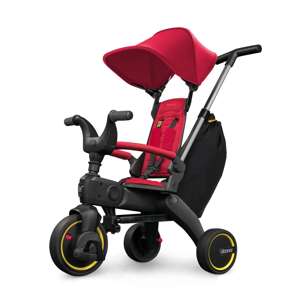 Детский складной трехколесный велосипед Doona Liki Trike S3, Flame Red