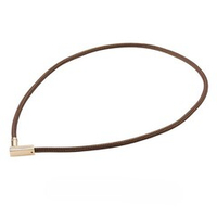 Ожерелье MG CHOPPER SQUARE, МЕТАХ, золотистое, 40 см.