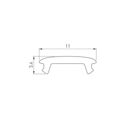 Экран STRETCH-SHADOW-10m OPAL-PVC (A2-CONTOUR-PRO) (Arlight, -)