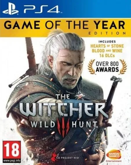 PS4 The Witcher 3 Wild Hunt GOTY /Ведьмак 3 Дикая охота (Новый, Русские субтитры, CUSA-05571)