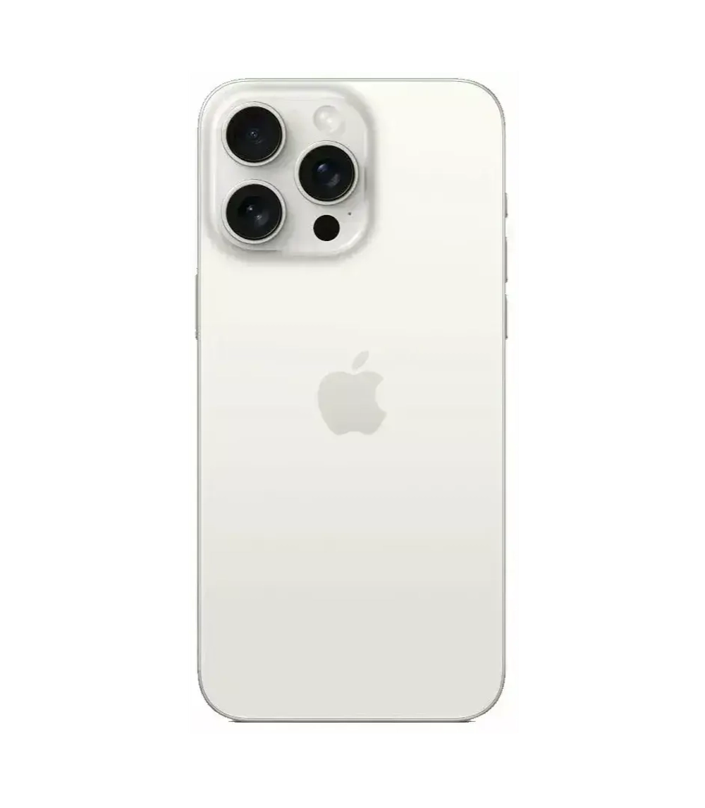 iPhone 15 Pro Max 256 ГБ, Dual: nano SIM + eSIM, белый титан