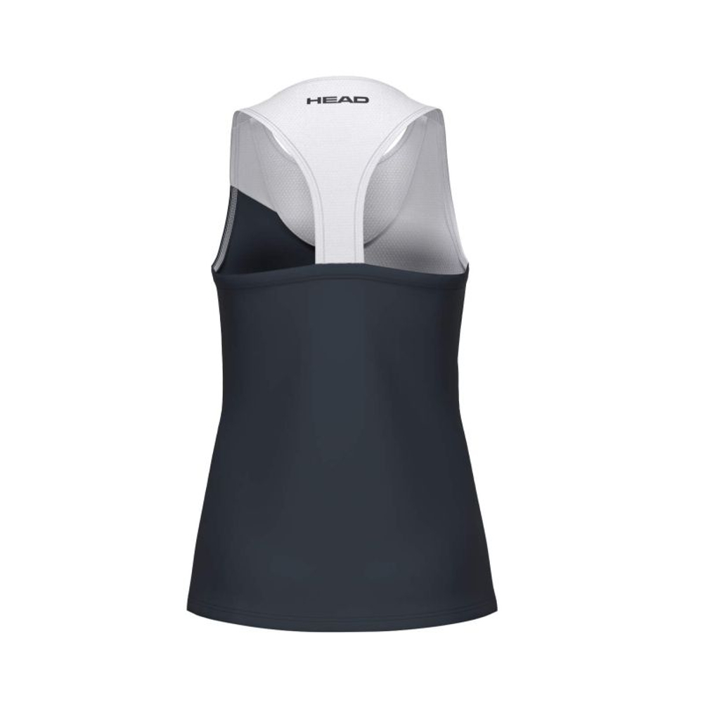 Майка для девочек Head Girls Spirit Tank - navy/white