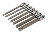 Набор головок TORX 3/8", 110мм, T25-60, 7шт, пластиковый кейс, СrV Sturm! — фото 6