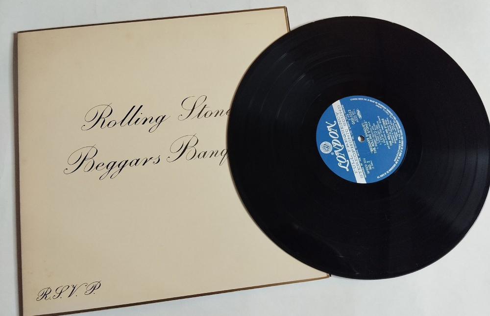 Винтажная виниловая пластинка LP Rolling Stones Beggars Banquet (Japan 1980) (No Obi)