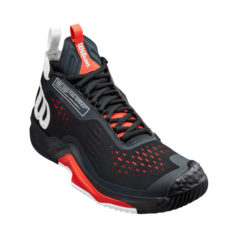 Мужские теннисные кроссовки Wilson Rush Pro Tour Mid All Court Shoe Men - Black, Red