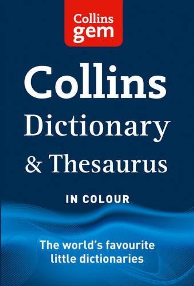 Collins Gem Eng Dict &amp; Thesaurus   5Ed