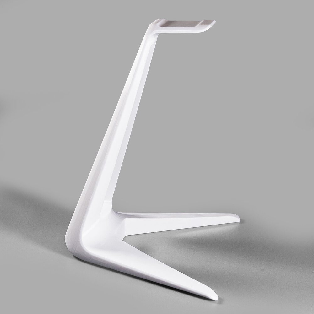 Подставка-держатель для накладных наушников, настольная, 3D печать, белая