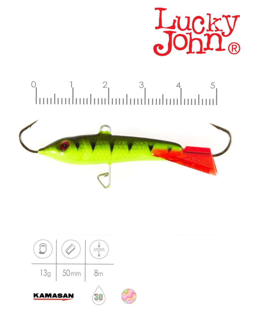 Балансир LUCKY JOHN Classic №5, цвет 31RT, арт. 81500-31RT