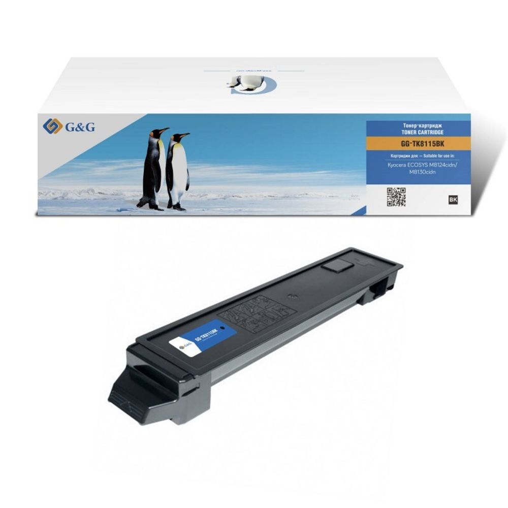 Тонер-картридж G&G, аналог Kyocera TK-8115K для ECOSYS M8124cidn/M8130cidn черный (12k) Тонер-картридж G&G, аналог Kyocera TK-8115K для ECOSYS M8124cidn/M8130cidn черный (12k)