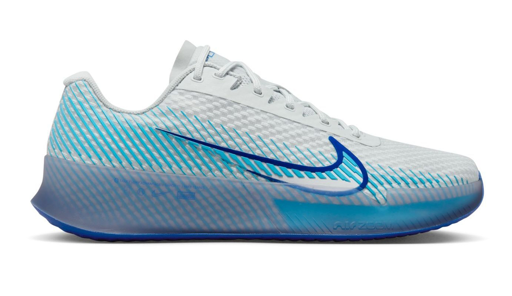 Мужские кроссовки теннисные Nike Zoom Vapor 11 - photon dust/game royal/baltic blue