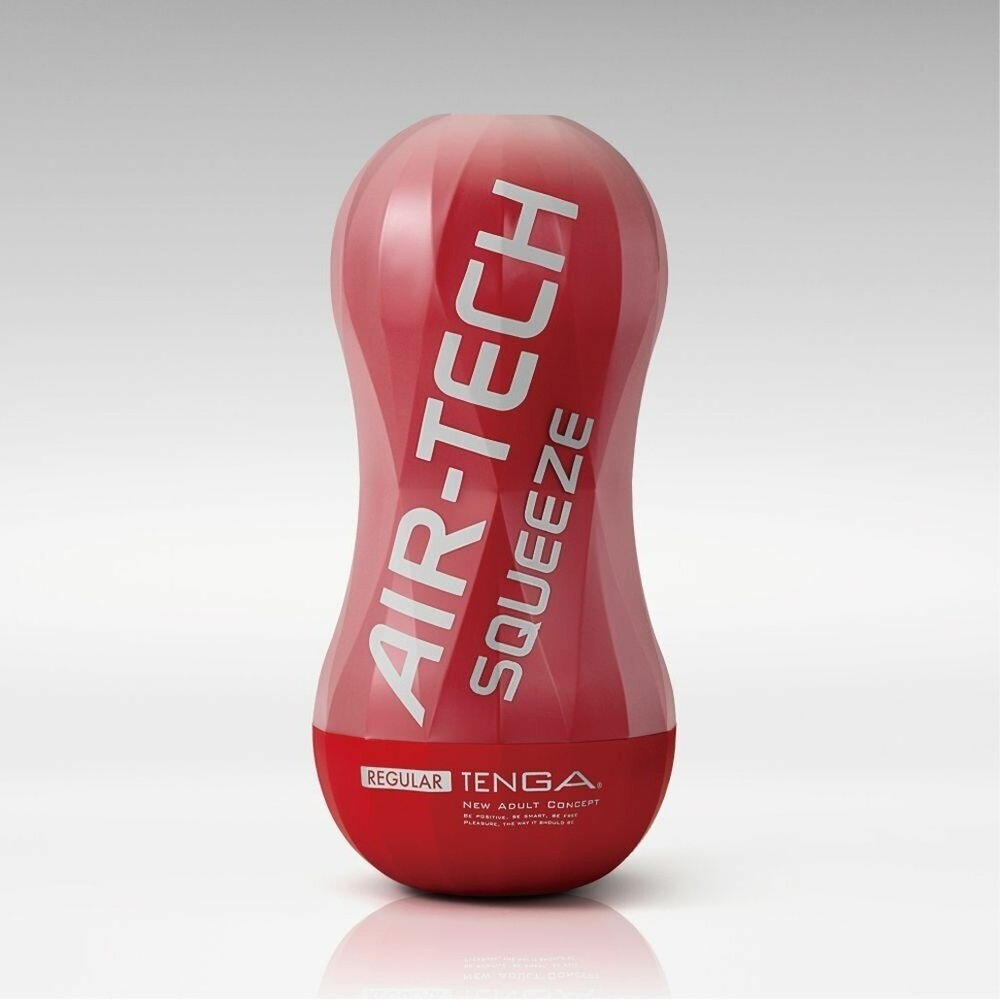 Мастурбатор AIR-TECH Squeeze Regular (Цвет: красный)
