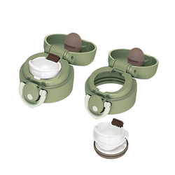 Термокружка Thermos JNR-601 KKI (0,6 литра), оливковая