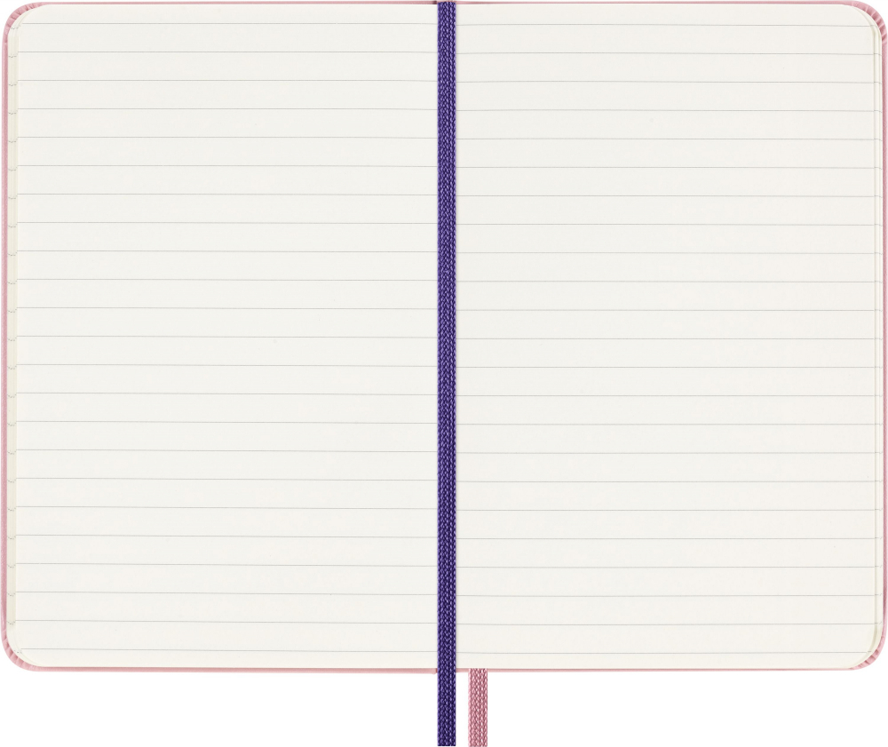 Блокнот Moleskine LE Sakura pocket 90x140 мм текстиль 160 стр линейка Momoko Sakura (LESU07MM710NB)