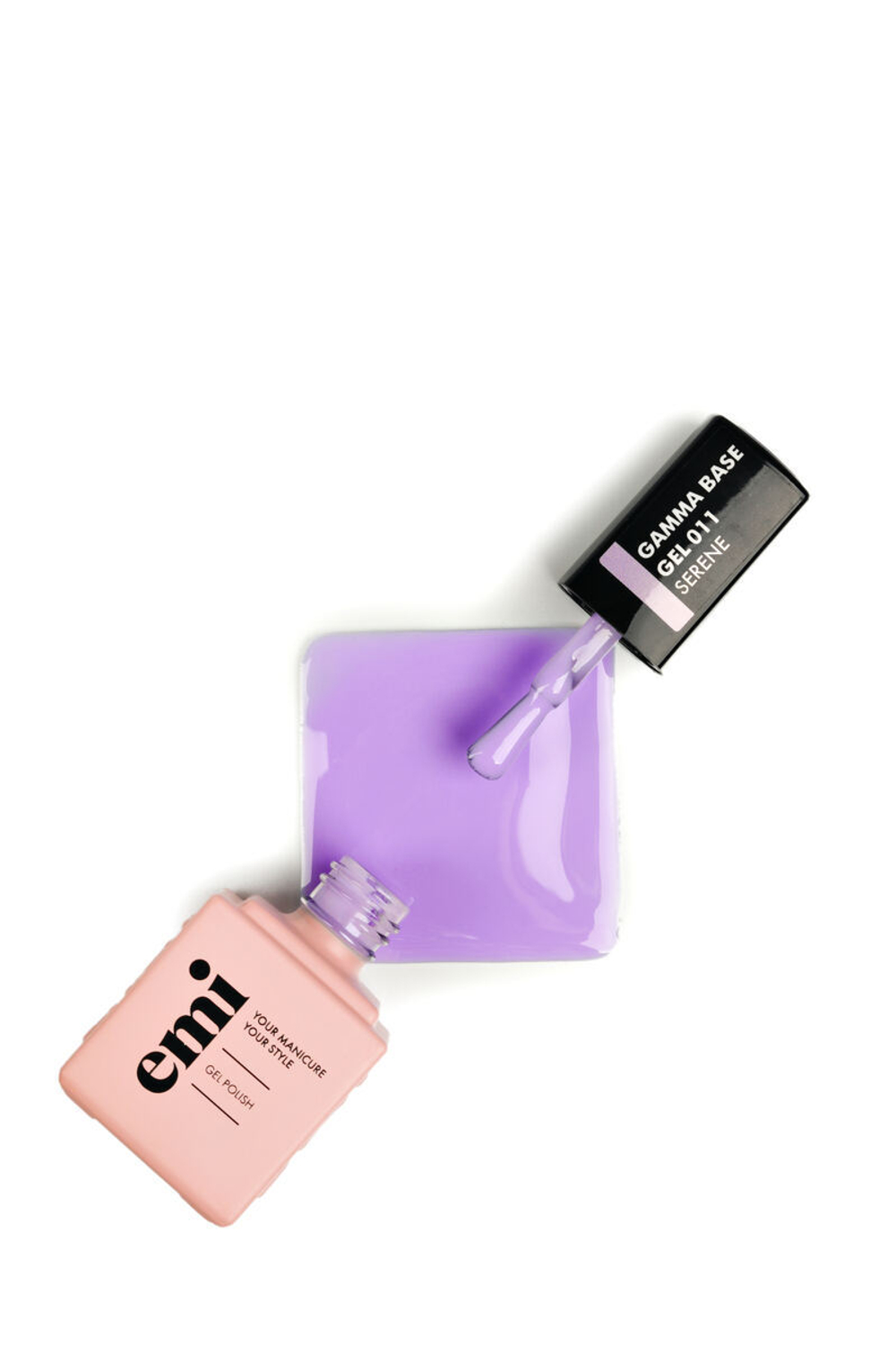 E.MiLac Gamma Base Gel №011 Serene, 9 мл