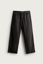БРЮКИ STRAIGHT FIT ИЗ ЛИОЦЕЛЛА И ХЛОПКА — ZARA
