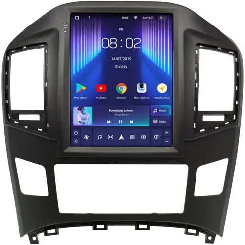 Магнитола для Hyundai H1, Grand Starex 2015-2022 - Teyes TPRO 2 монитор 9.7" QLED в стиле "Тесла" на Android 10, Быстрая, 4G SIM-слот