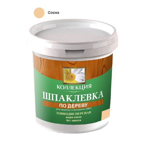 Шпатлевка по дереву КОЛЛЕКЦИЯ сосна  0,8кг (И)