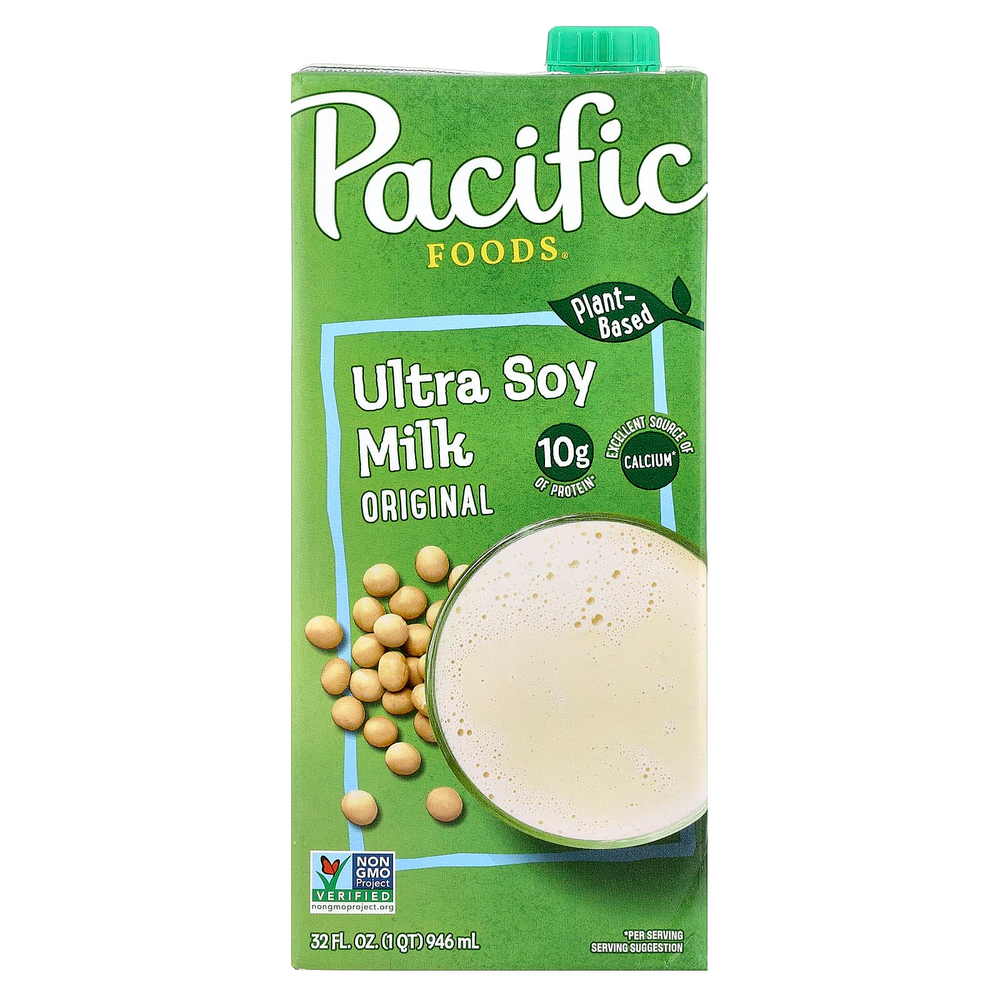 Pacific Foods, Ultra Soy Milk, соевое молоко, 946 мл (32 жидк. унции)