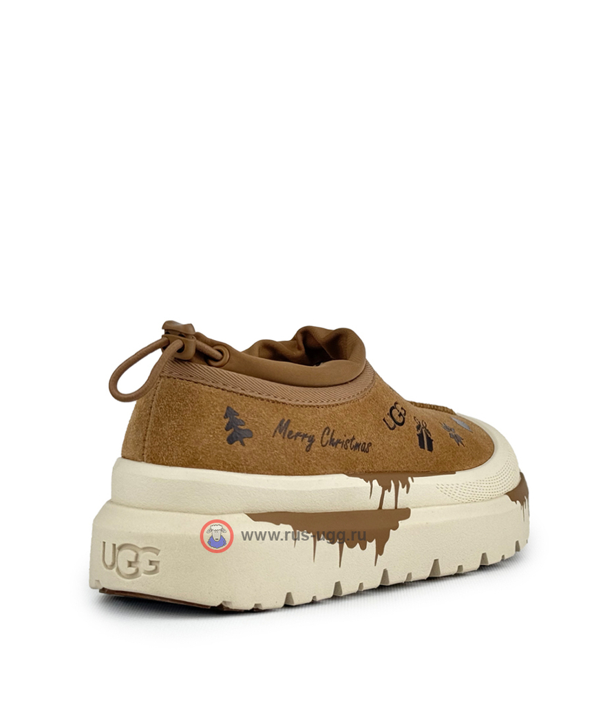 UGG TASMAN WEATHER HYBRID SLIPPER Chestnut/White A-8