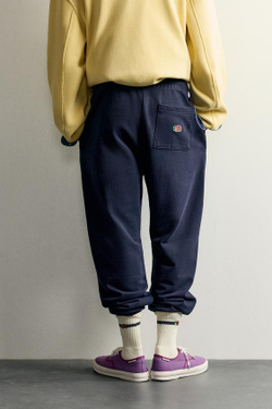 ZARA - FRUIT OF THE LOOM™ ХЛОПКОВЫЕ ДЖОГГЕРЫ, ТЕМНО-СИНИЙ