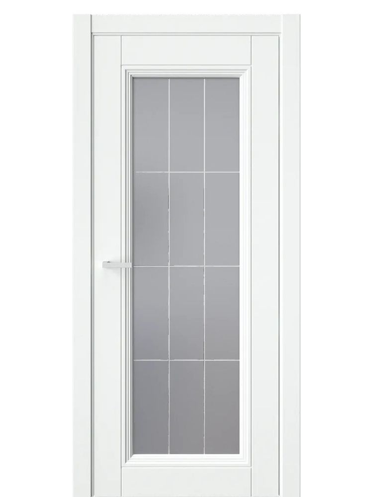 Двери WestStyle  Demiss 2  RAL 9003 / графит сатинат ДО