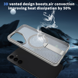 Прозрачный чехол Mesh Pro Magnetic Case для Samsung Galaxy S26 FE