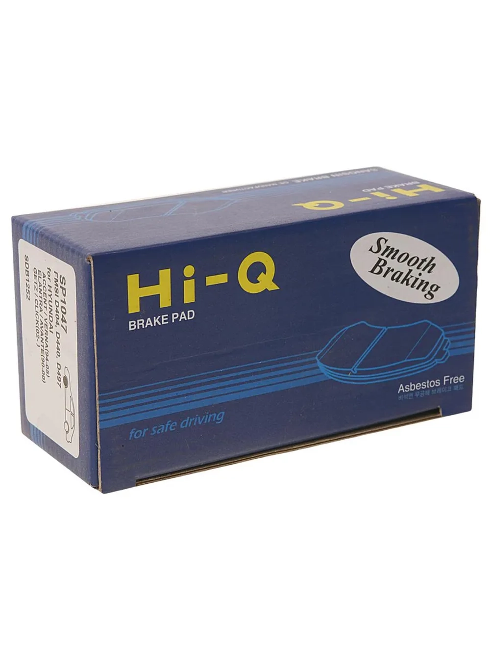 Колодки тормозные HYUNDAI Accent (99-),Getz,Coupe передние (4шт.) SANGSIN
