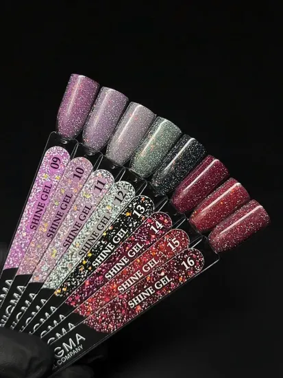 Гель для наращивания ENIGMANIC Shine gel 09 15g.