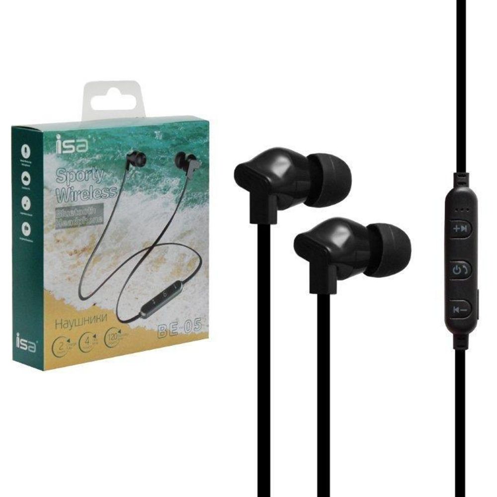Наушники Isa Bluetooth ISA BE-05 Наушники Isa Bluetooth ISA BE-05