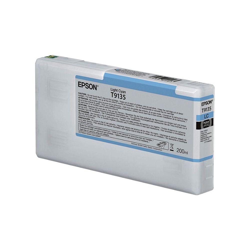 Картридж EPSON C13T913500 (T9135) для SC-P5000, светло-голубой (200мл)