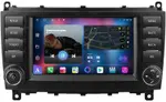Магнитола для Mercedes-Benz C (W203) 2004-2007 - FarCar 9491H7 дисплей 7" на Android 12, CarPlay, 4G SIM-слот