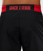 Шорты ММА Venum x Roger Gracie Black/Red
