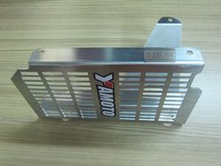 Radiator guard for Honda CRF250L-M (2012-2020). Stainless steel.
