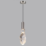 6696/5L MIDCENT ODL24 239 Подвесной светильник матовый никель/металл/стекло IP20 LED 5W 200Лм 3000K LIA