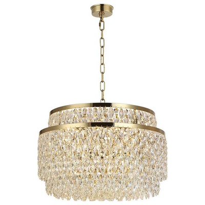 Подвесная люстра Newport TIFFANY 8530/60 C gold polished