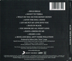 AC/DC — Back In Black (CD)