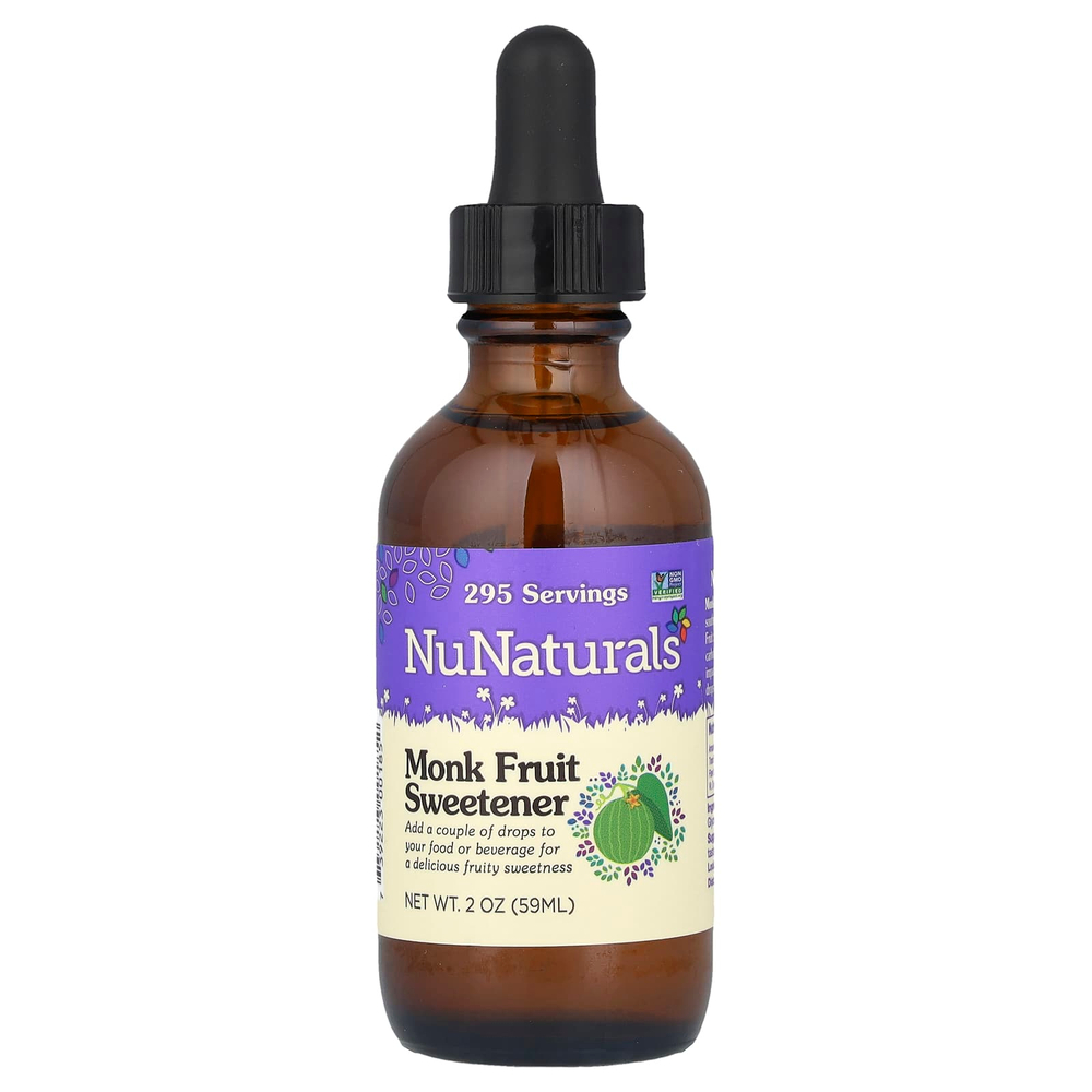 NuNaturals, Подсластитель из архата, 59 мл (2 унции)