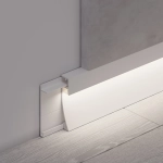 Профиль PLINTUS-H54-2000 WHITE (Arlight, Алюминий)