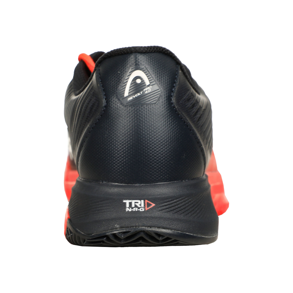 Мужские теннисные кроссовки HEAD Revolt Pro 4.0 Clay Court Shoe Men - Dark Blue, Coral