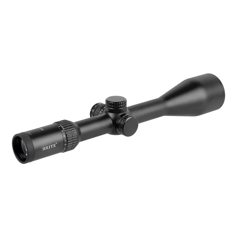 Прицел оптический BRITE WA8X 3-24x56 SF IR - вид со стороны окуляра и барабанчиков ввода поправок