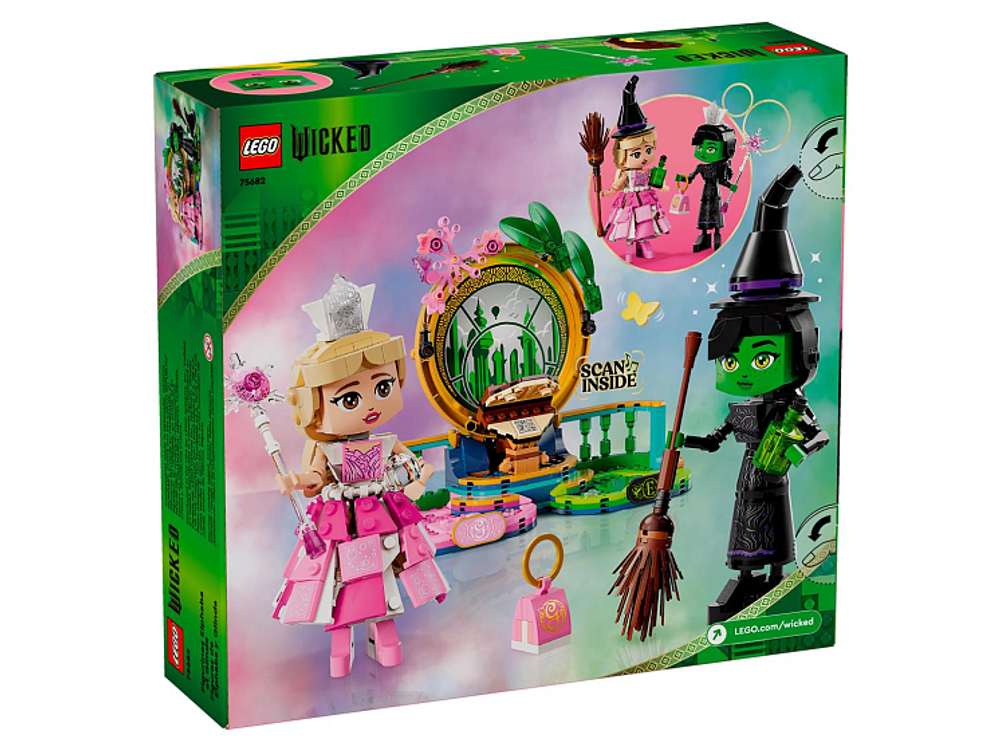 Конструктор Лего Викед Эльфаба и Глинда | LEGO Wicked Elphaba & Glinda 75682, 558 деталей (8+)