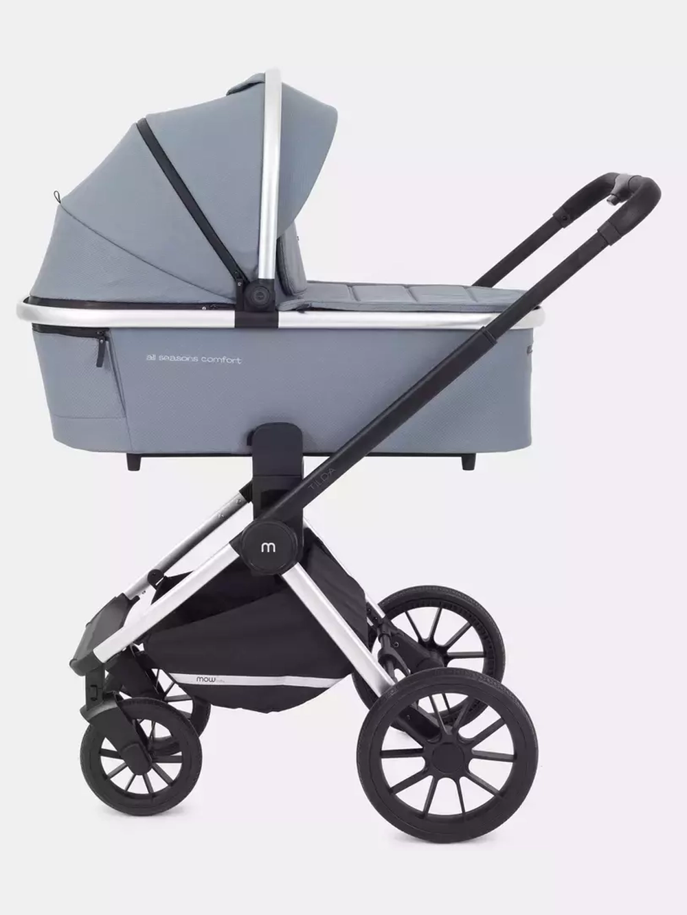 Коляска детская MOWBaby "TILDA" (2в1) MB064 Blue