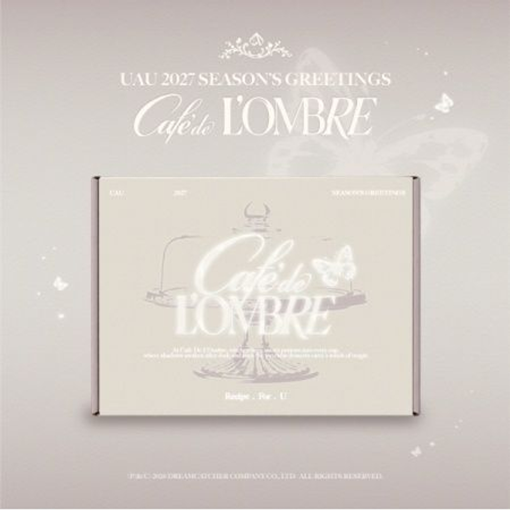 (ПРЕДЗАКАЗ) товары UAU - CAFE DE L'OMBRE_RECIPE . FOR . U 2027 SEASON'S GTEETINGS