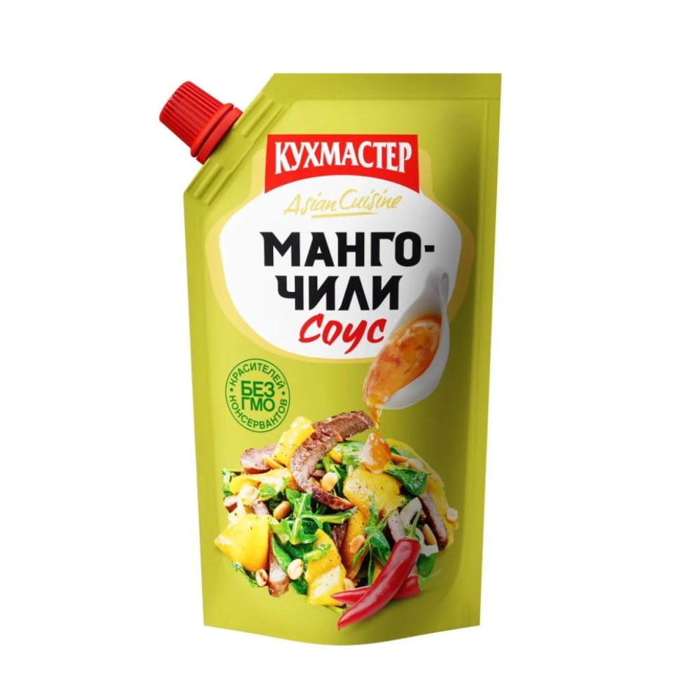 Соус Кухмастер Манго-чили 200 гр