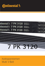 Ремень поликлиновый Continental 7PK3120