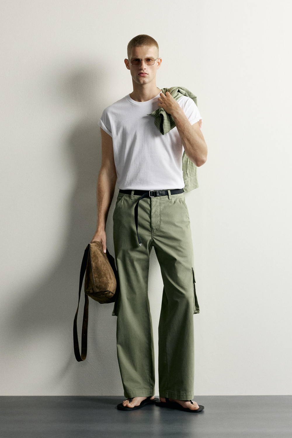 БРЮКИ КАРГО RELAXED FIT — ZARA · 7744/151