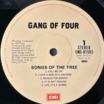 Gang Of Four ‎– Songs Of The Free (Япония 1982г.)