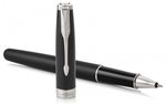 Ручка роллер Parker Sonnet Matte Black CT 1931523, стержень: F, цвет чернил: black, в подарочной упаковке